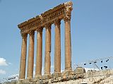 Bekaa Valley 18 Baalbek Temple Of Jupiter Six Corinthian Columns 